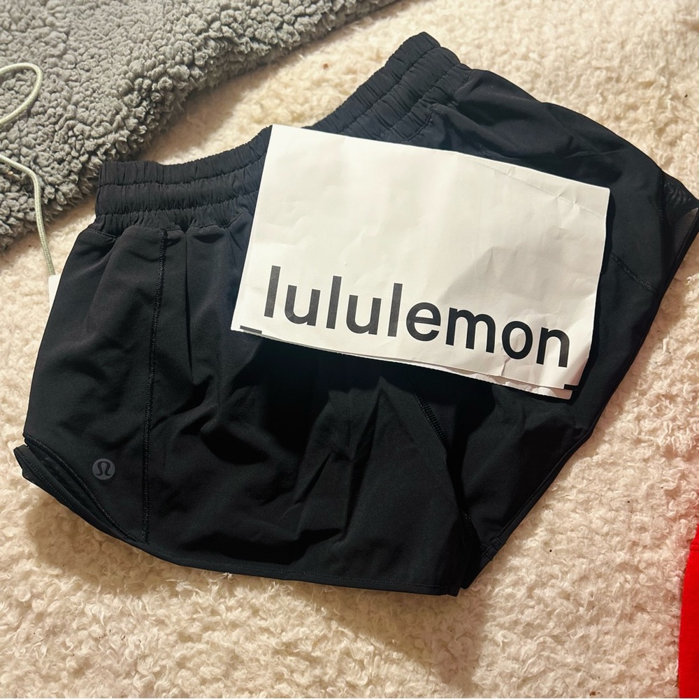 lululemon athletica Women's Black Athletic Shorts